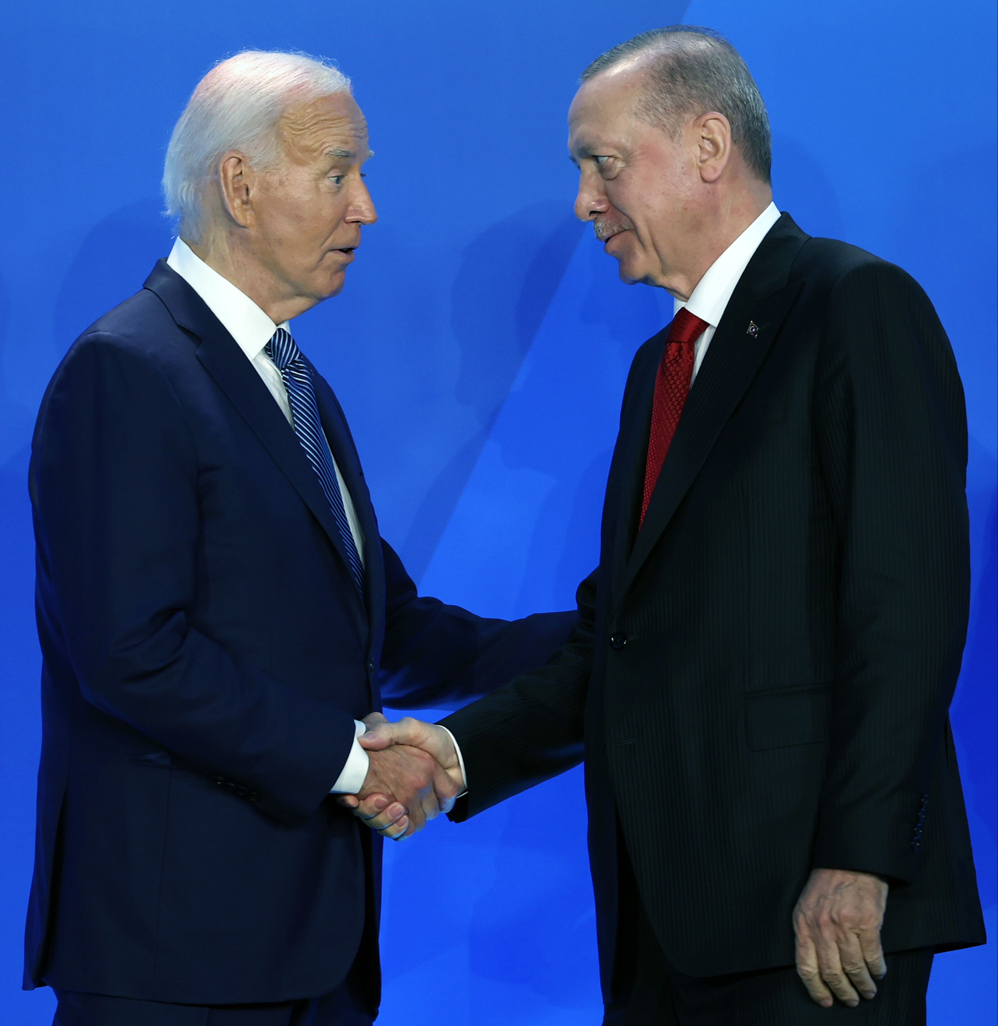 Cumhurbaşkanı Erdoğan'ı Joe Biden karşıladı! NATO Liderler Zirvesi'nde aile fotoğrafı - 3. Resim