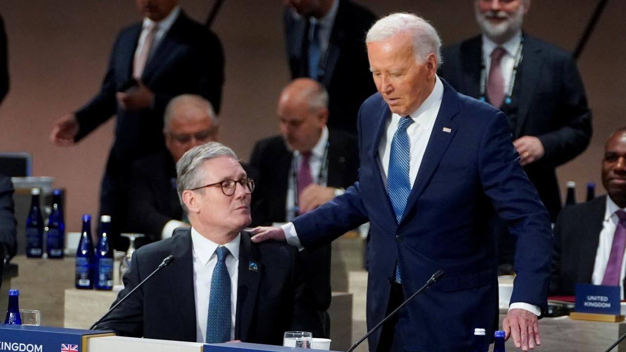 Cumhurbaşkanı Erdoğan'ı Joe Biden karşıladı! NATO Liderler Zirvesi'nde aile fotoğrafı - 1. Resim