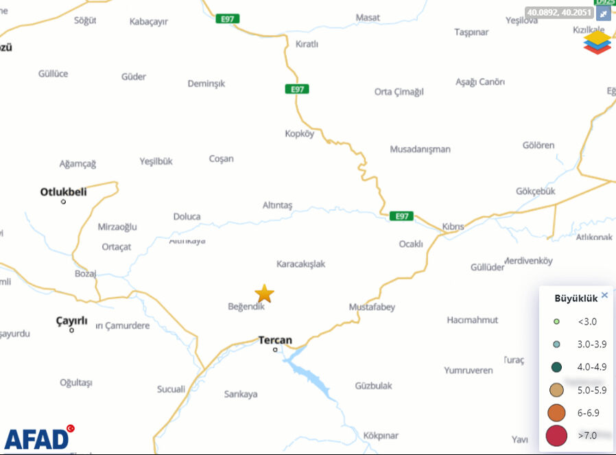 Erzincan'da korkutan deprem! İlk veriler geldi - 2. Resim