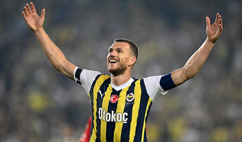 Fenerbahçe'de sürpriz ayrılık! Edin Dzeko'nun yeni adresini duyurdular - 1. Resim