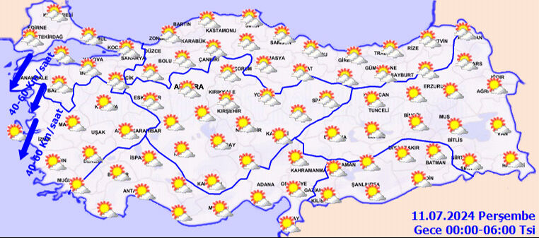 Meteoroloji'den son dakika alarm! 16 il sarı kodlu uyarı verdi Meteoroloji'den son dakika alarm! 16 il sarı kodlu uyarı verdi - 3. Resim