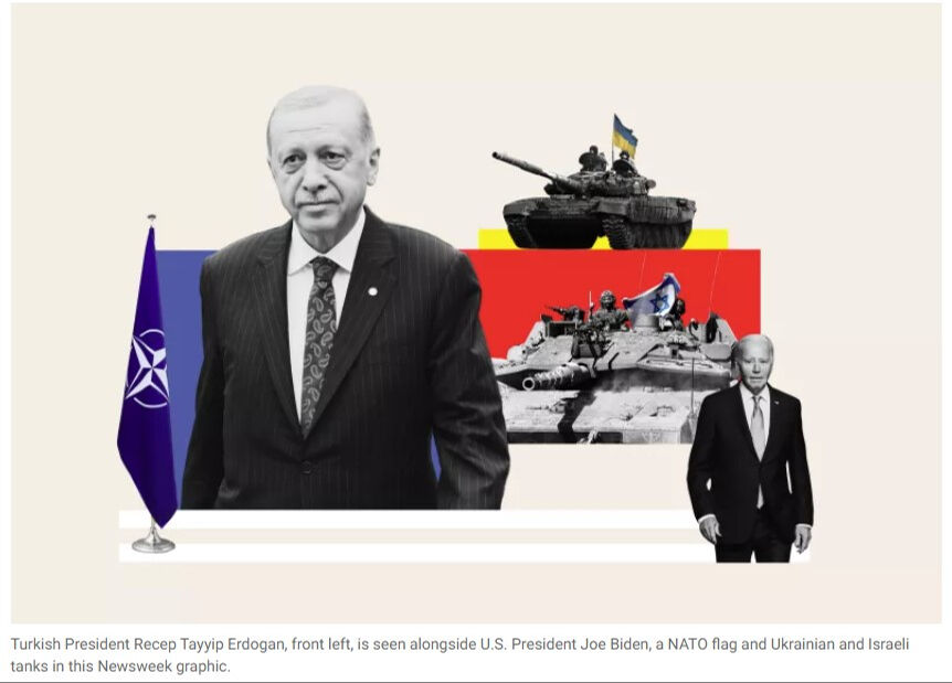 Cumhurbaşkanı Erdoğan ABD dergisi Newsweek'te Biden'ı topa tuttu: ABD yönetimi İsrail'e en büyük desteği vermektedir Cumhurbaşkanı Erdoğan ABD dergisi Newsweek'te Biden'o topa tuttu: ABD yönetimi İsrail'e en büyük desteği vermektedir - 1. Resim