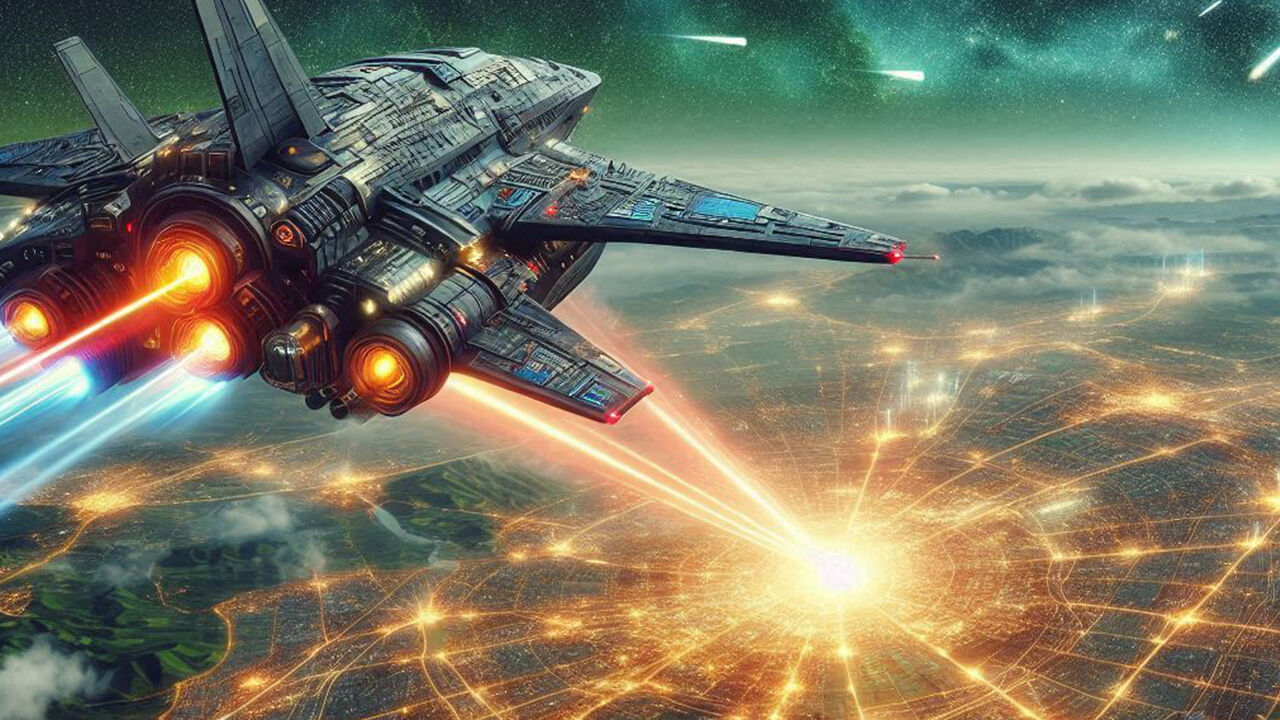 Dünyada bir ilk! Güney Kore'den 'Star Wars' projesi: Lazer silahları ile vuracak - 1. Resim