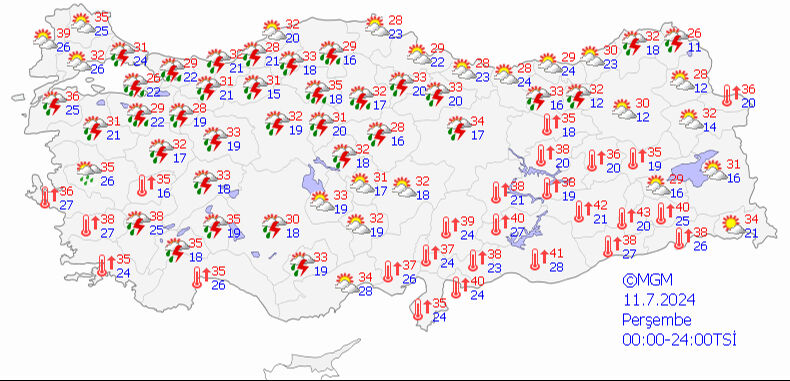 Meteoroloji ve AKOM uyardı! İstanbul, Ankara ve birçok kente kuvvetli sağanak geliyor Meteoroloji ve AKOM uyardı! İstanbul, Ankara ve birçok kente kuvvetli sağanak geliyor - 1. Resim