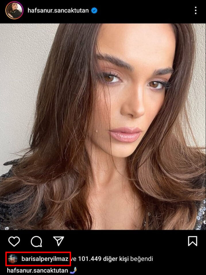 “Ortalıkta adam kalmadı” demişti! Hafsanur Sancaktutan’ın  çıkışına Barış Alper Yılmaz’dan şaşırtan hamle “Ortalıkta adam kalmıştı” demişti! Hafsanur Sancaktutan’ın  çıkışına Barış Alper Yılmaz’dan şaşırtan hamle - 1. Resim