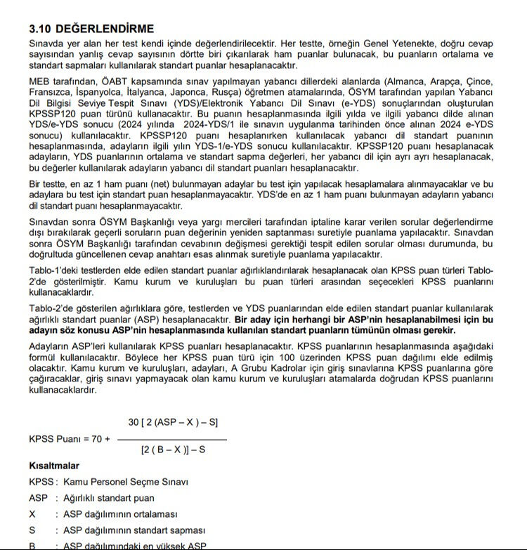2024 KPSS puan hesaplamasına göre 4 yanlış 1 doğruyu götürüyor 2024 KPSS puan hesaplamasına göre 4 yanlış 1 doğruyu götürüyor - 1. Resim