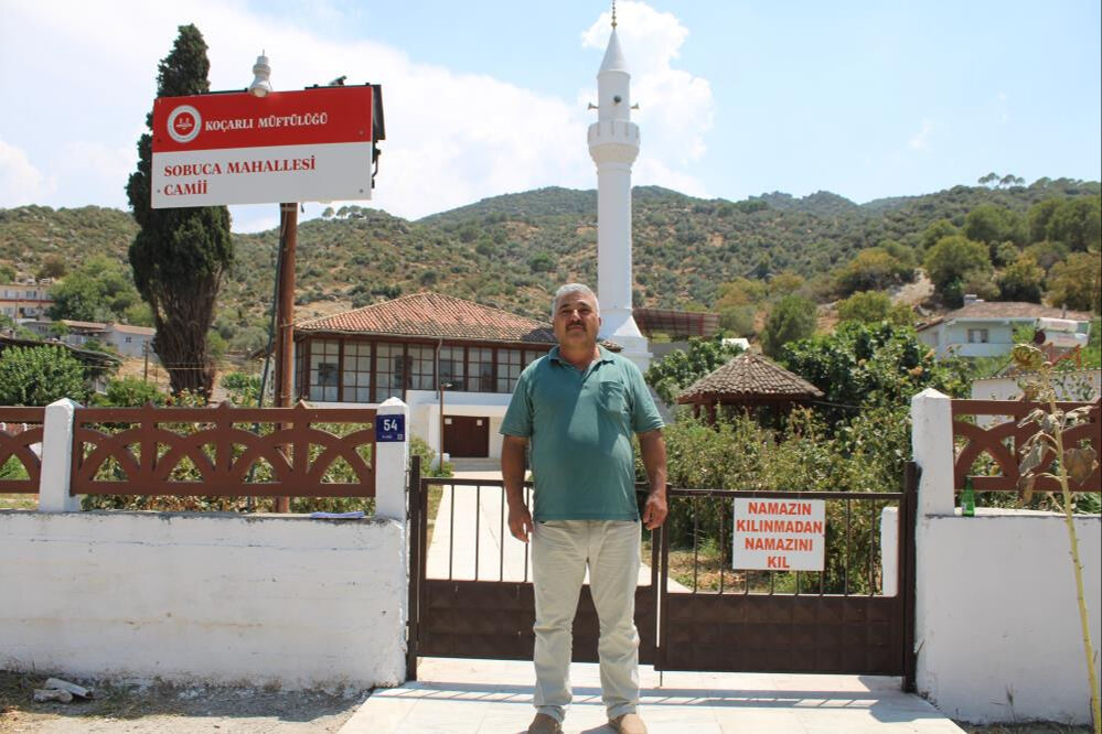 Aydın'da cami imamının astığı tabela herkesi namaza başlattı - 2. Resim