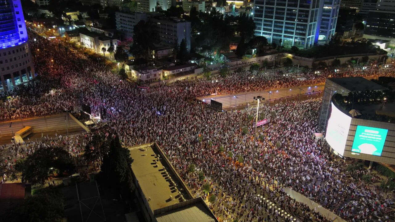 İsrailliler '7 Ekim'in sorumlusu olarak gördükleri Netanyahu'yu istemiyor - 1. Resim