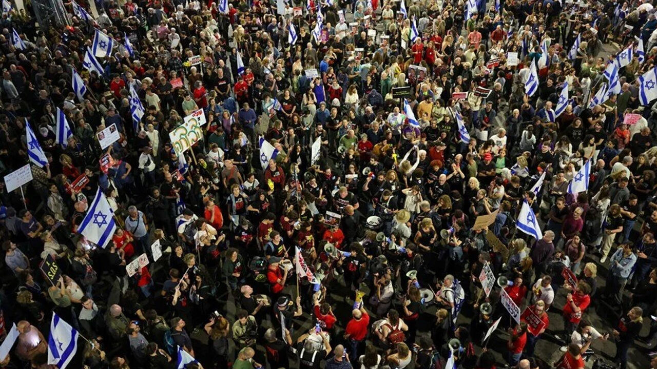 İsrailliler '7 Ekim'in sorumlusu olarak gördükleri Netanyahu'yu istemiyor - 3. Resim