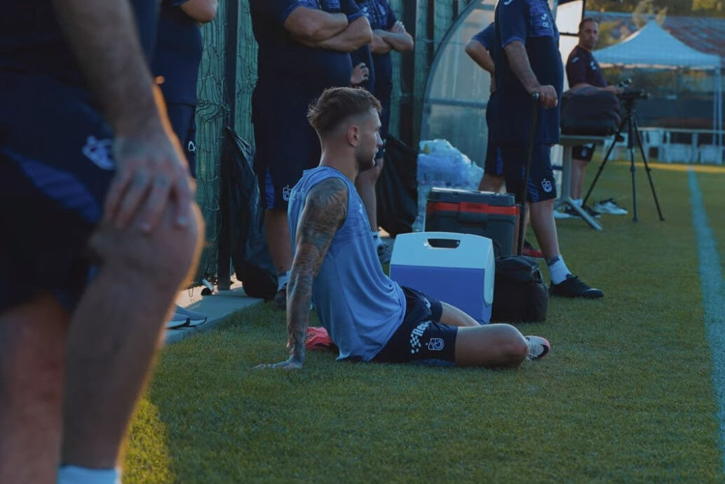 Trabzonspor'un yeni transferi Denis Draguş Macaristan'daki kampa katıldı - 1. Resim