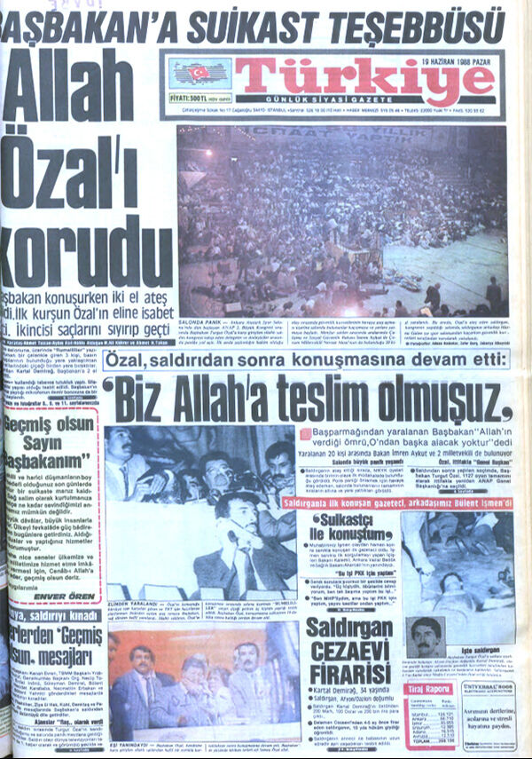 36 yıl sonra benzer görüntüler... Trump'a suikast girişimi Turgut Özal'a düzenlenen saldırıyı akıllara getirdi - 3. Resim