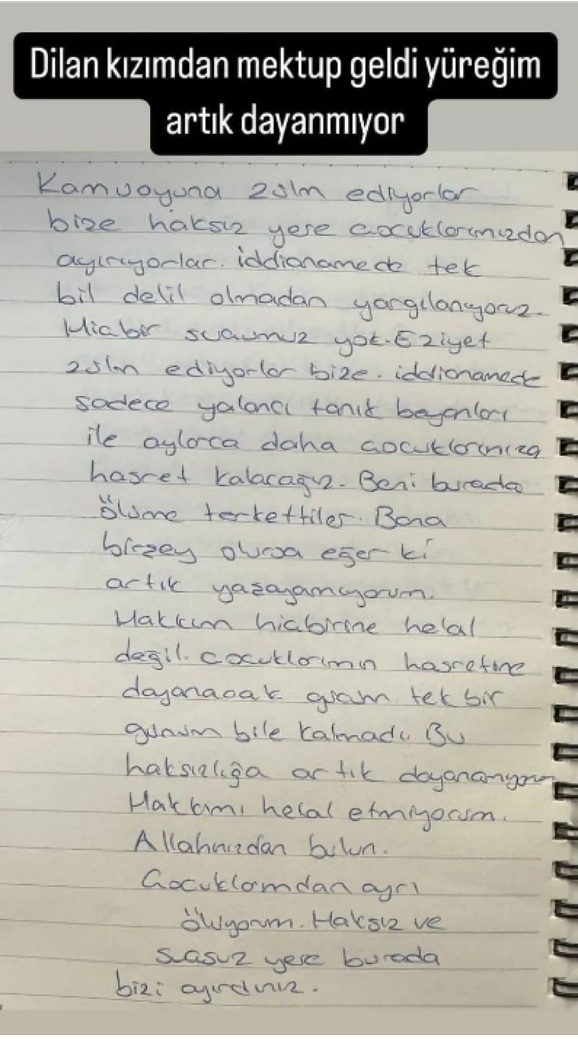 Dilan Polat'ın ardından bir mektup da eşi Engin Polat'tan Dilan Polat'ın ardından bir mektup da eşi Engin Polat'tan - 1. Resim