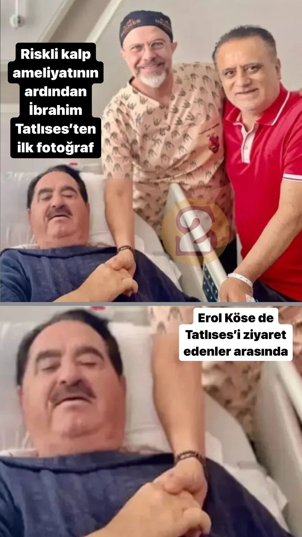 Gözyaşlarıyla helallik istemişti! Yoğun bakımdan çıkan İbrahim Tatlıses'ten ilk fotoğraf Gözyaşlarıyla helallik istemişti! Yoğun bakımdan çıkan İbrahim Tatlıses'ten ilk fotoğraf - 1. Resim