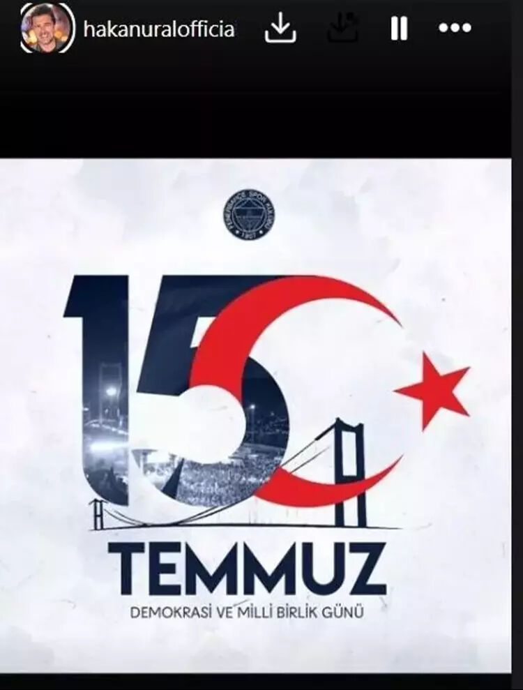 Büyük bir destan yazıldı! Ünlüler 15 Temmuz’u unutmadı - 6. Resim