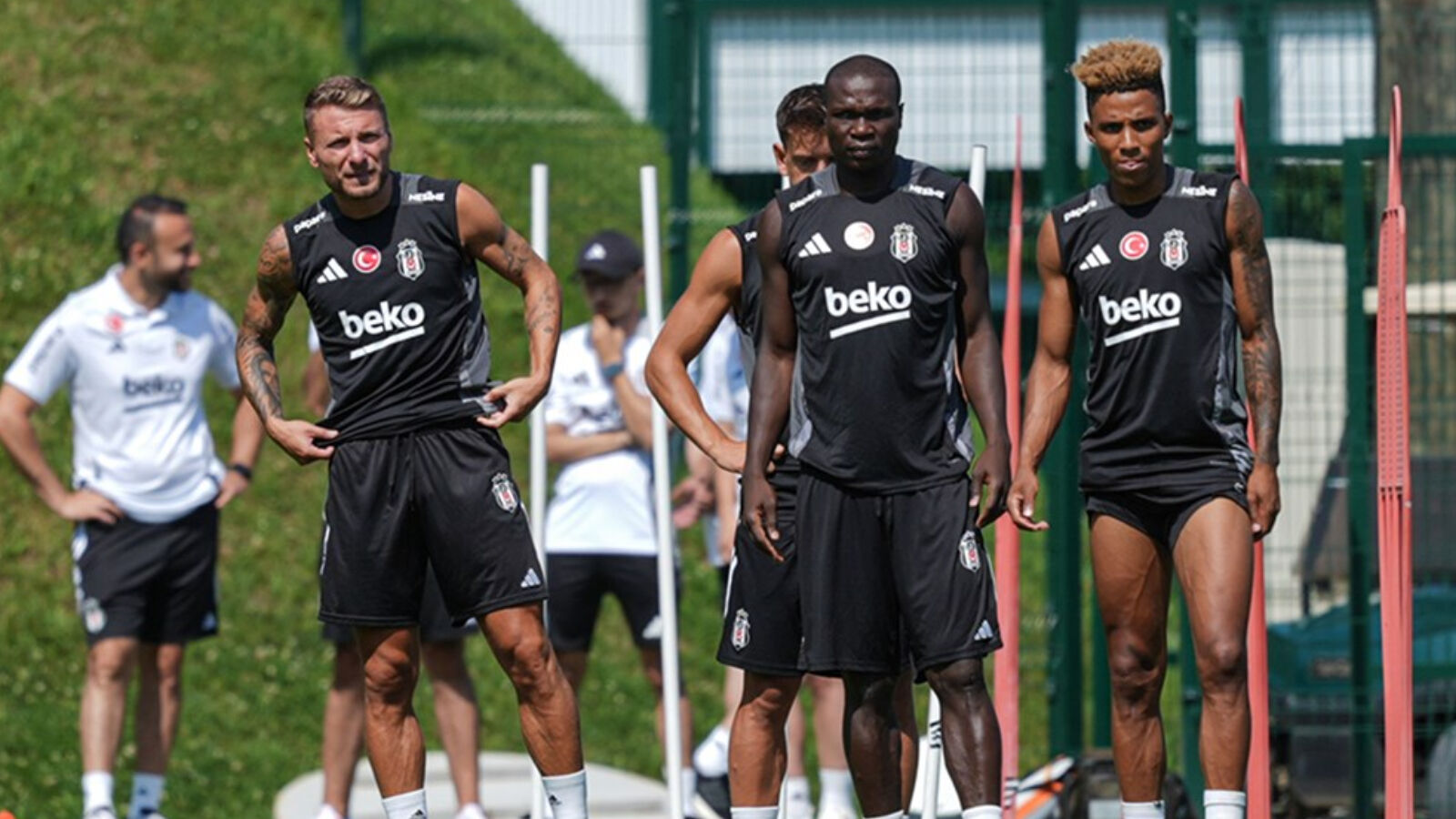 Kartal'ın yeni golcüsü Immobile takımla çalışmalara başladı - 1. Resim