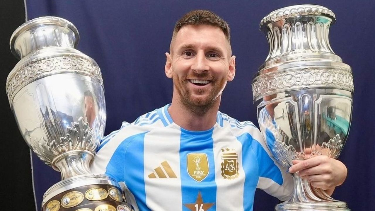 Copa America'yı kazanan Messi kariyerinin 45.kupasını kaldırdı | Türkiye  Gazetesi