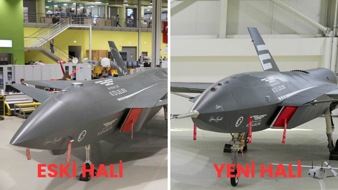 Bayraktar KIZILELMA'nın yenilenmiş versiyonu gün yüzüne çıktı! 2. prototipte kritik değişiklikler var Bayraktar KIZILELMA'nın yenilenmiş versiyonu gün yüzüne çıktı! 2. prototipte kritik değişiklikler var - 1. Resim