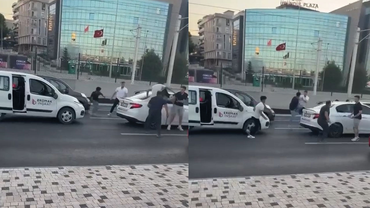 Bursa'da yol verme tartışması baltalı kavgaya döndü - 1. Resim