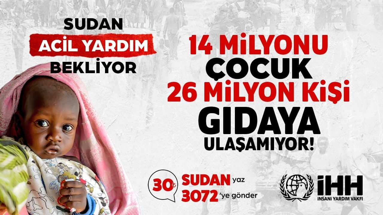 İHH'dan Sudan için yardım kampanyası