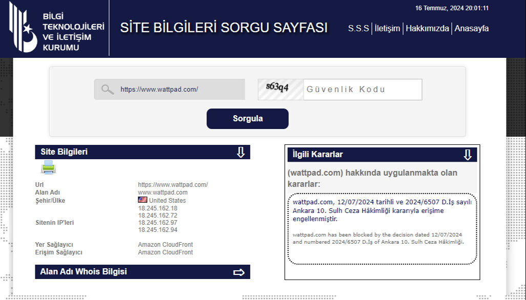 Kitap yazma ve okuma sitesi Wattpad'e erişim engellendi - 1. Resim