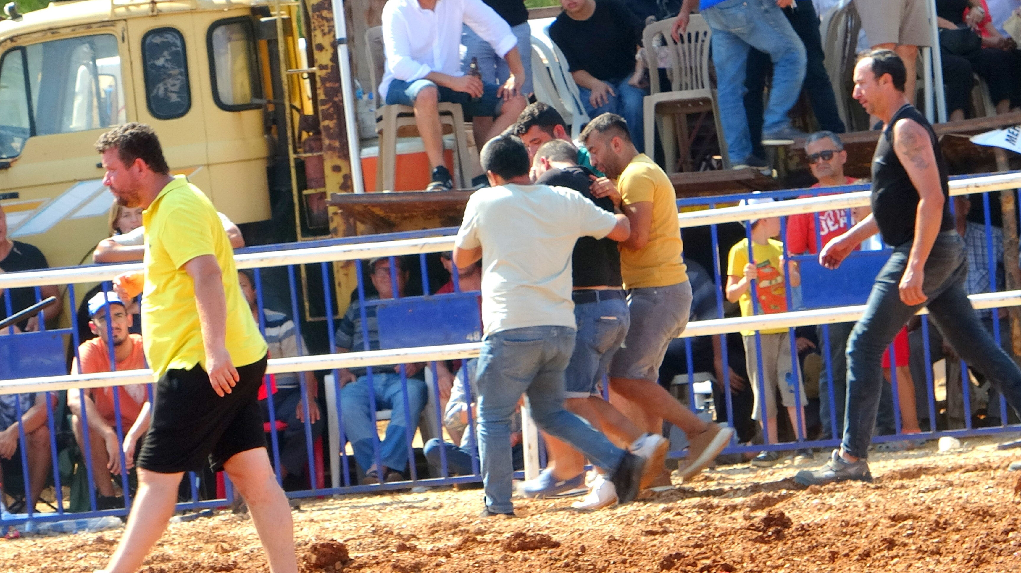 Rakibine yenilen boğa, sahibini hastanelik etti - 1. Resim