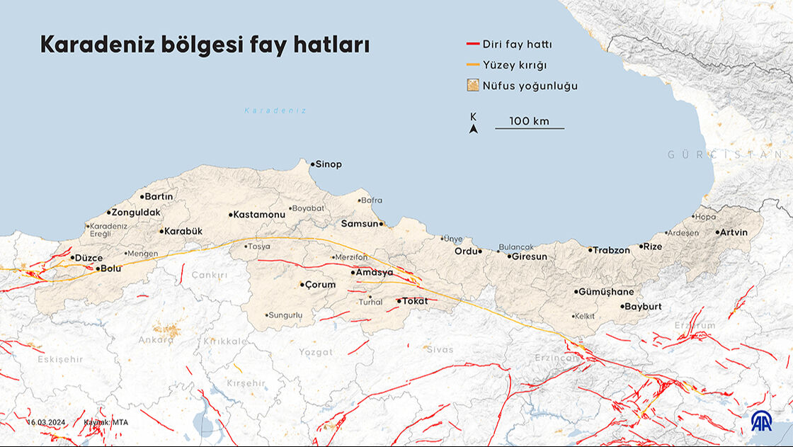 Samsun, ikinci derece deprem bölgesinde yer alıyor Samsun, ikinci derece deprem bölgesinde yer alıyor - 3. Resim