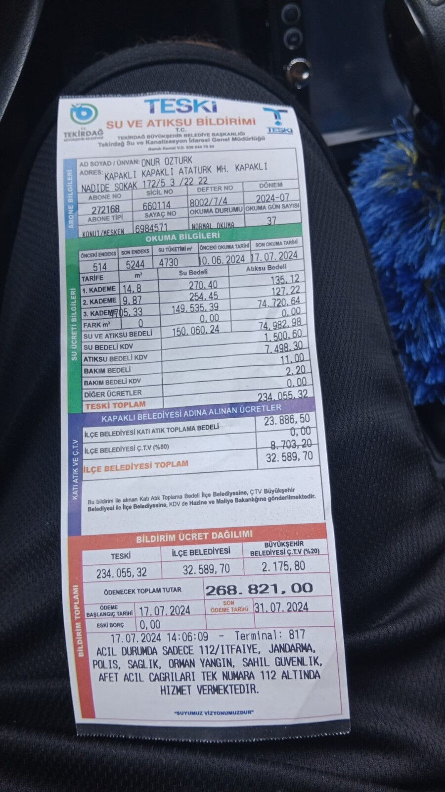 Eve gelen fatura hayatının şokunu yaşattı: Siz beni toprak ağası mı sandınız? Eve gelen fatura hayatının şokunu yaşattı: Siz beni toprak ağası mı sandınız? - 2. Resim