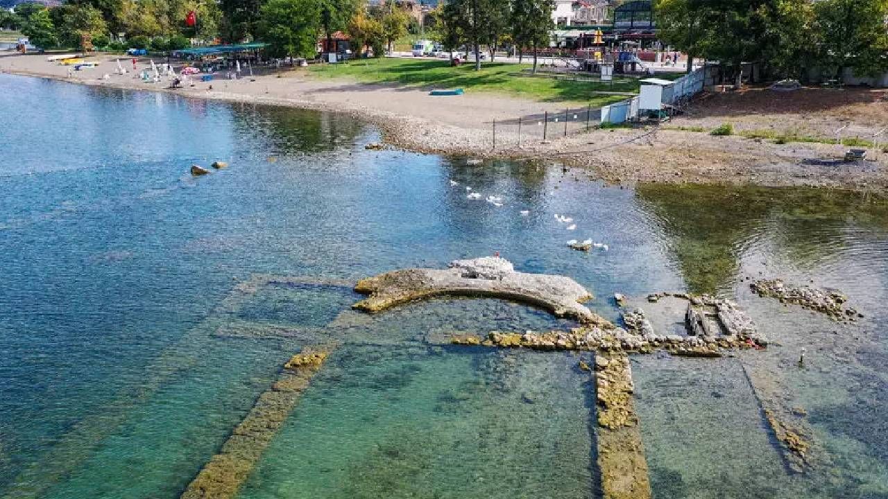 İznik Gölü dronla görüntülendi! Muhteşem görüntüsü kendisine hayran bıraktı