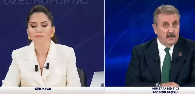 Kızı TBMM'de işe başlamıştı! Destici, Kübra Par'a canlı yayında sert tepki gösterdi - 1. Resim