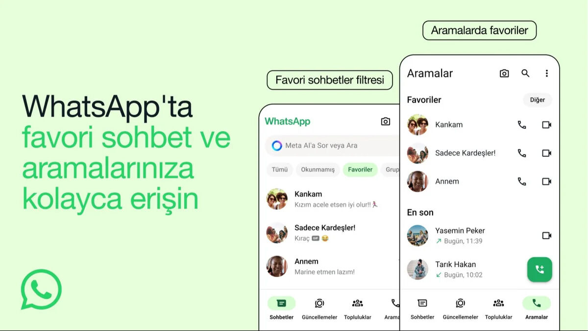 WhatsApp'ın aylardır üzerinde çalıştığı favori kişiler özelliği uygulamaya geldi! - 1. Resim