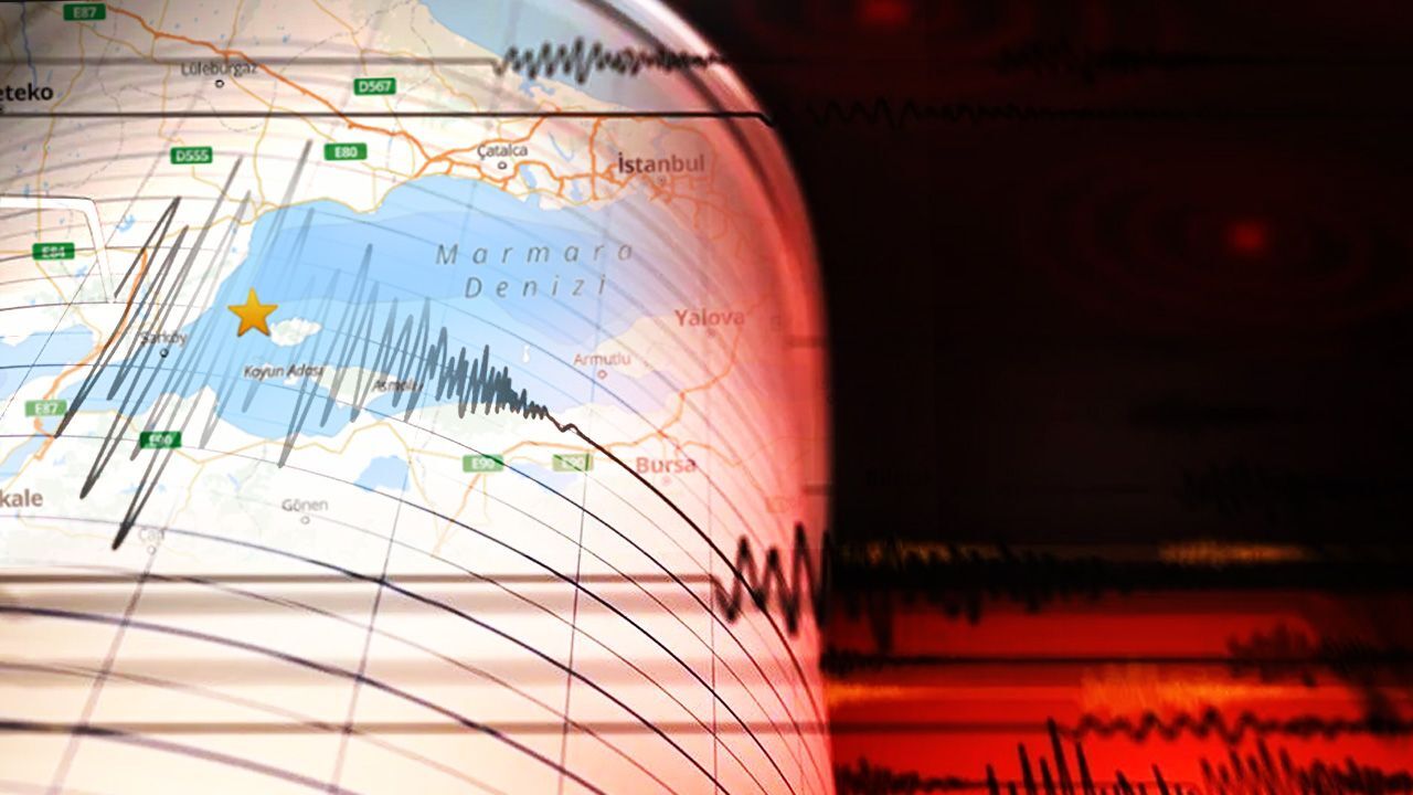 Marmara Denizi&#039;nde 4.1 büyüklüğünde deprem!