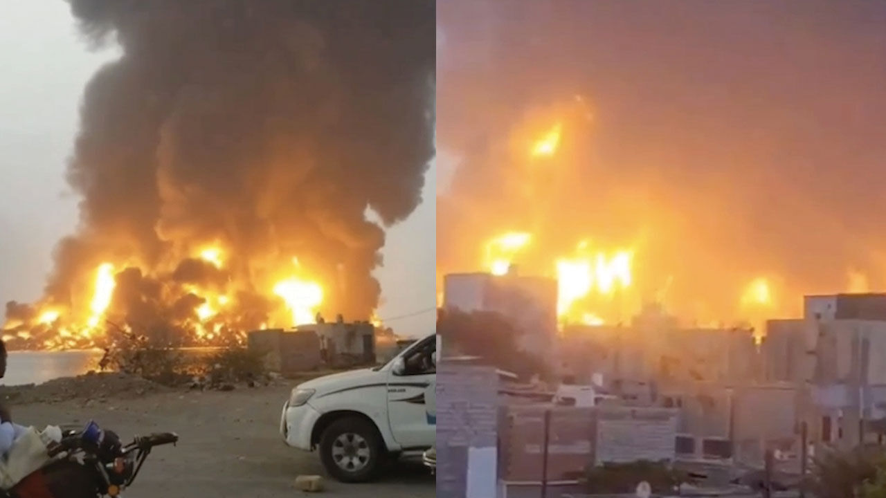 İsrail Hudeyde Limanı'nı vurdu İran ve Yemen'den sert tepki geldi İsrail Hudeyde Limanı'nı vurdu İran ve Yemen'den sert tepki geldi - 1. Resim