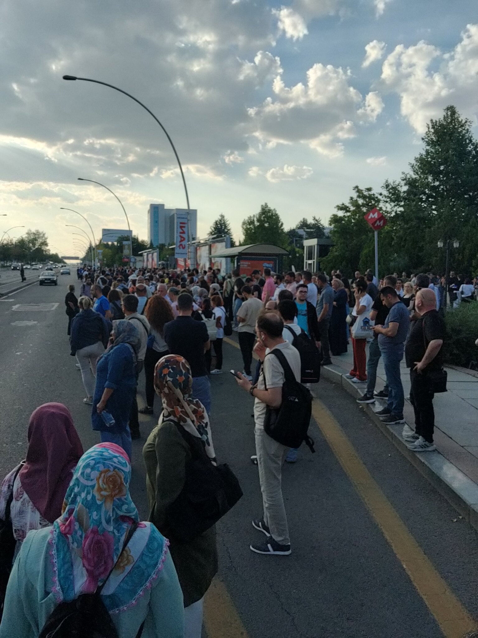 Ankara'da metro arızası! Seferler durduruldu - 2. Resim