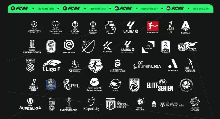 EA FC 25'te bulunacak lisanslı takımlar, oyuncular, ligler ve stadyumlar açıklandı EA FC 25'de bulunacak lisanslı takımlar, oyuncular, ligler ve stadyumlar açıklandı - 1. Resim