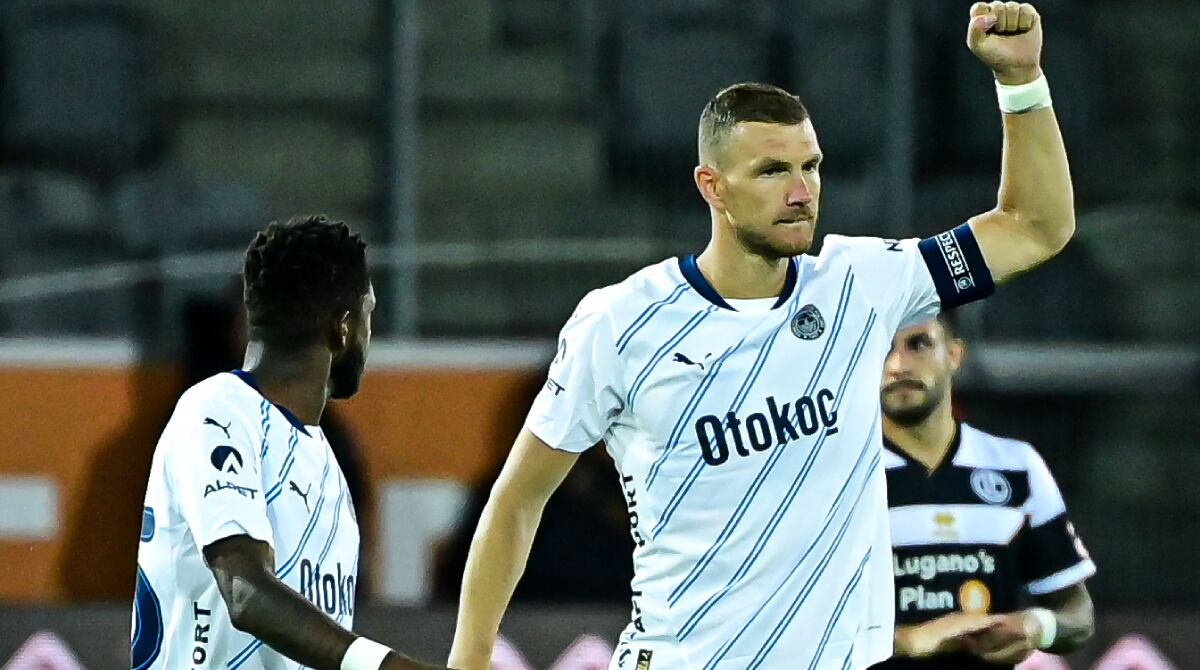 Edin Dzeko hat-trick yaptı! Fenerbahçe, Lugano'ya gol yağdırdı | Şampiyonlar Ligi 2. ön eleme turu - 1. Resim
