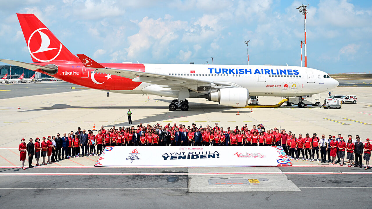 Team Türkiye Paris 2024 Olimpiyatları'na uğurlandı Team Türkiye Paris 2024 Olimpiyatları'na uğurlandı - 3. Resim