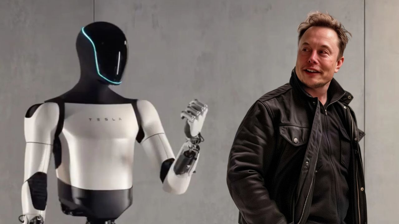 Tesla fabrikası robotlara emanet! Elon Musk&#039;dan insansı robot açıklaması