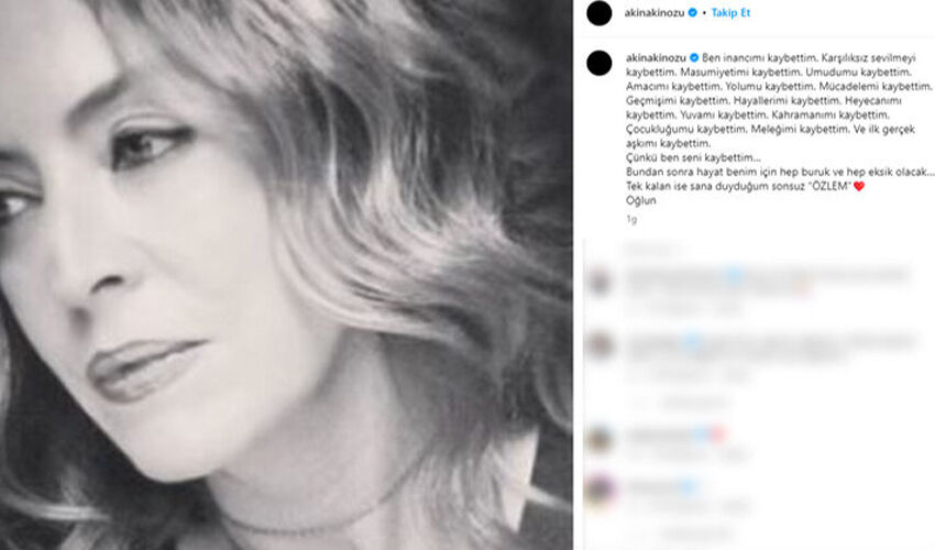 Ebru Şahin, Akın Akınözü'nün annesinin cenazesine katılmamıştı! Nedeni ortaya çıktı - 3. Resim