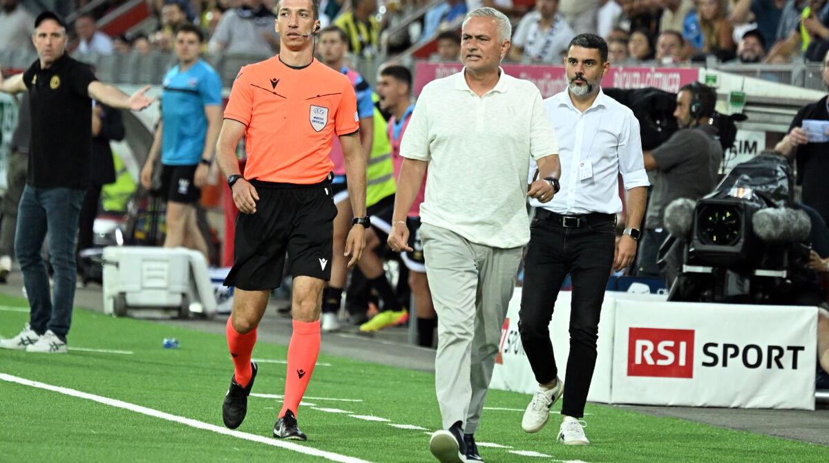 Lugano - Fenerbahçe maçının kahramanı Dzeko'dan Mourinho'ya övgü dolu sözler - 1. Resim