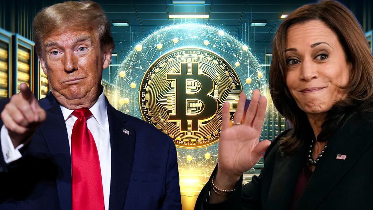 Trump geriye mi düşüyor? Bitcoin’de kafaları karıştıran ‘Kamala’ anketi!