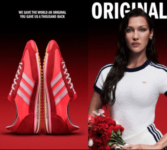 Adidas’ta Bella Hadid krizi! Marka geri adım attı, özür mesajı geldi - 1. Resim