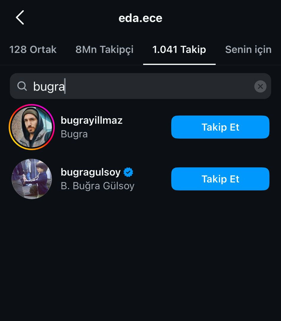 Eda Ece'nin eşi Buğrahan Tuncer’i takipten çıkması boşanıyor iddialarını ortaya attı - 1. Resim