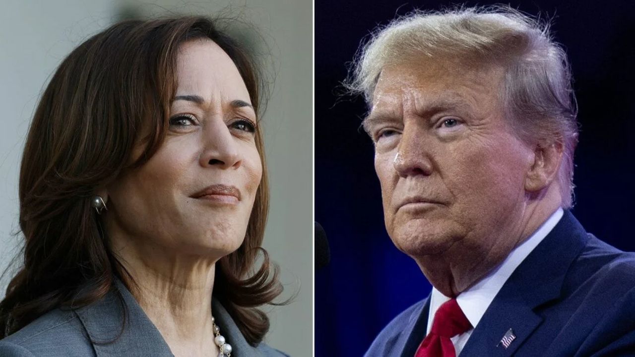 Kamala Harris koptu gidiyor! Trump’ı yakaladı ve geçti