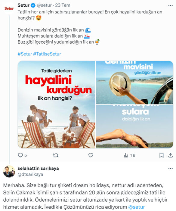 Nettur Travel &ccedil;alışanı Selin &Ccedil;akmak'ın tatil bileti dolandırıcılığı T&uuml;rkiye'yi salladı! 5 yılda 400 kişi 80 milyon TL - 1. Resim