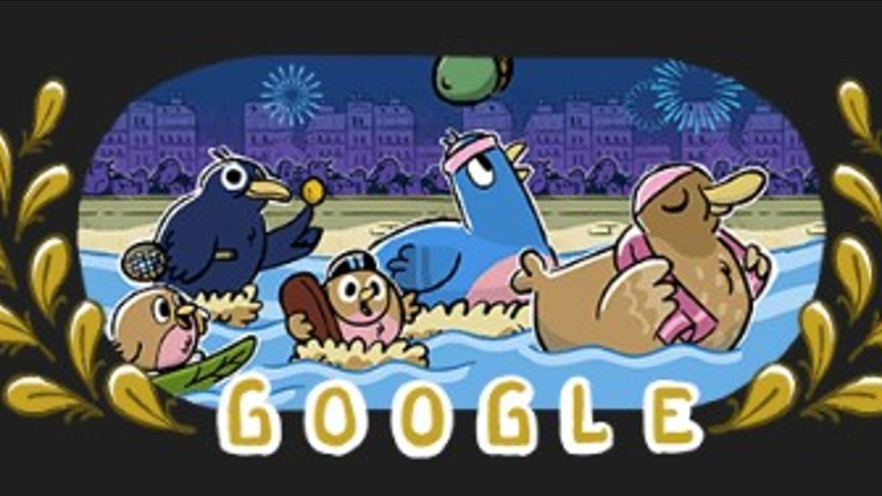 2024 Yaz Oyunları&#039;na özel bugün Google Doodle, Paris Olimpiyatları oldu