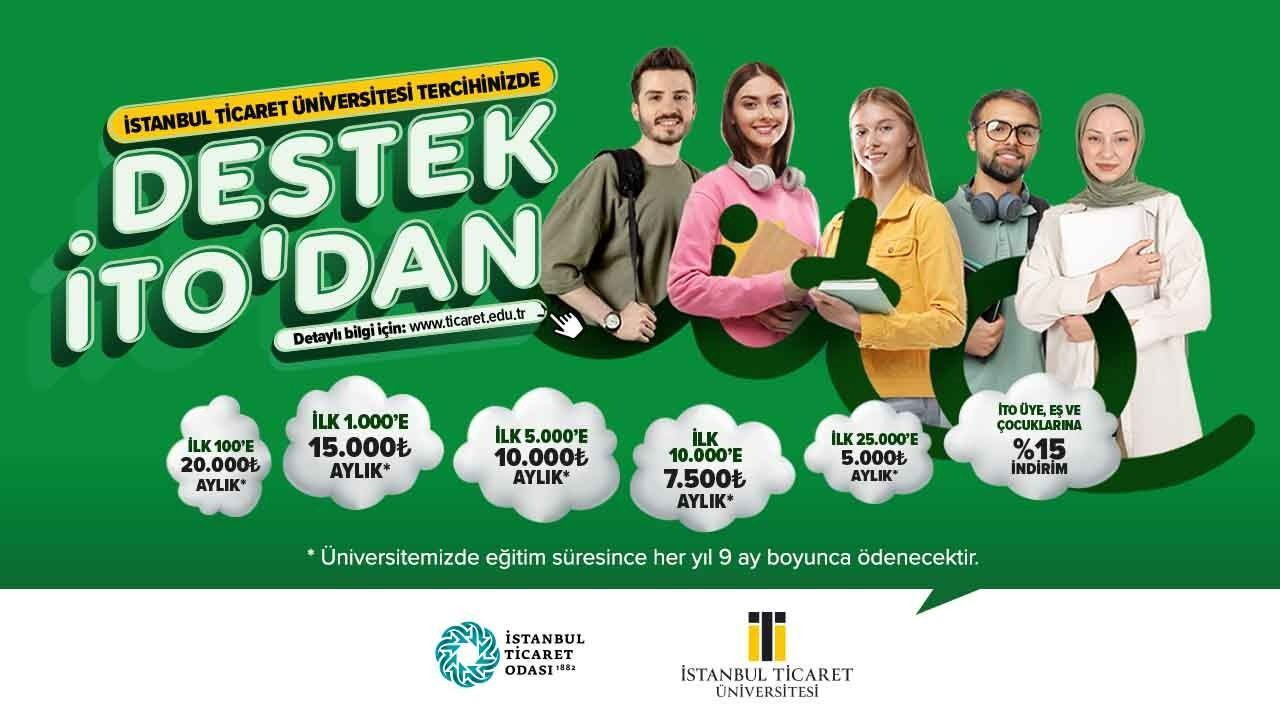 İstanbul Ticaret Üniversitesi tercihinizde destek İTO’dan -İstanbul Ticaret Üniversitesi tercihinizde destek İTO’dan
