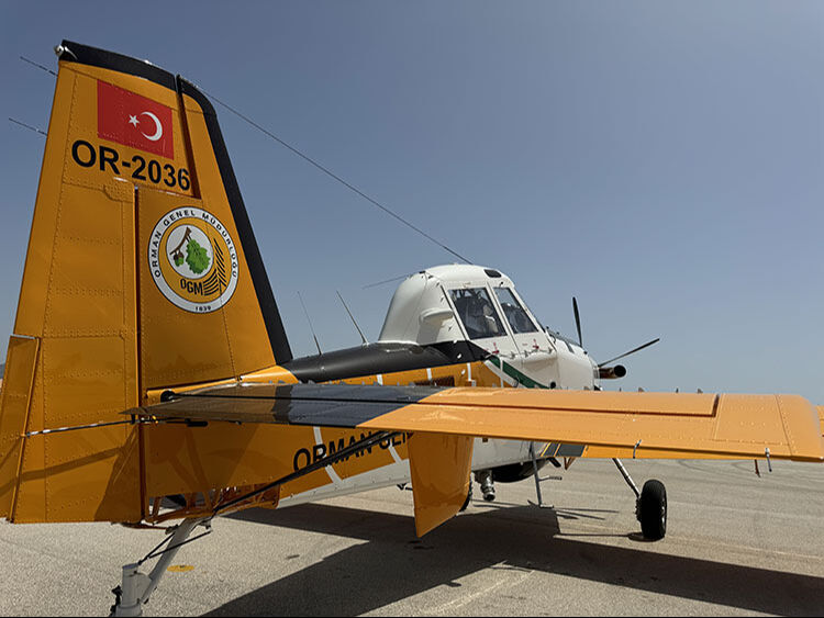 Antalya'da 6 uçak ve 10 helikopter, orman yangınlarıyla mücadele ediyor - 3. Resim