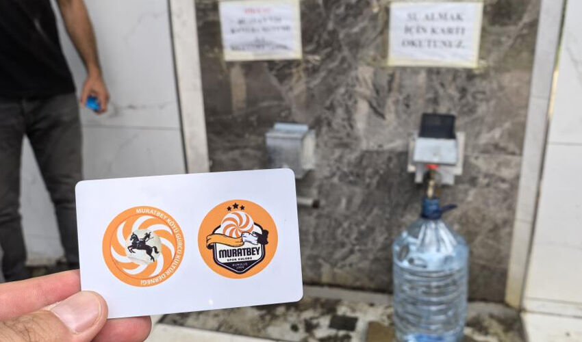 Bursa’da bir ilk! Mahalleli isyan etti, köydeki çeşmede kartlı sisteme geçildi - 1. Resim