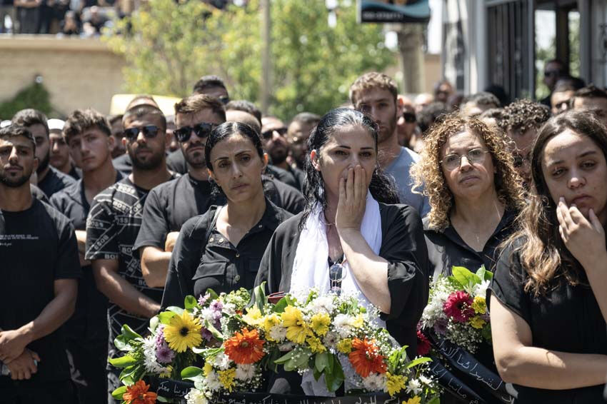 Binlerce kişi Mecdel Şems beldesindeki saldırıda ölenlere ağladı - 3. Resim