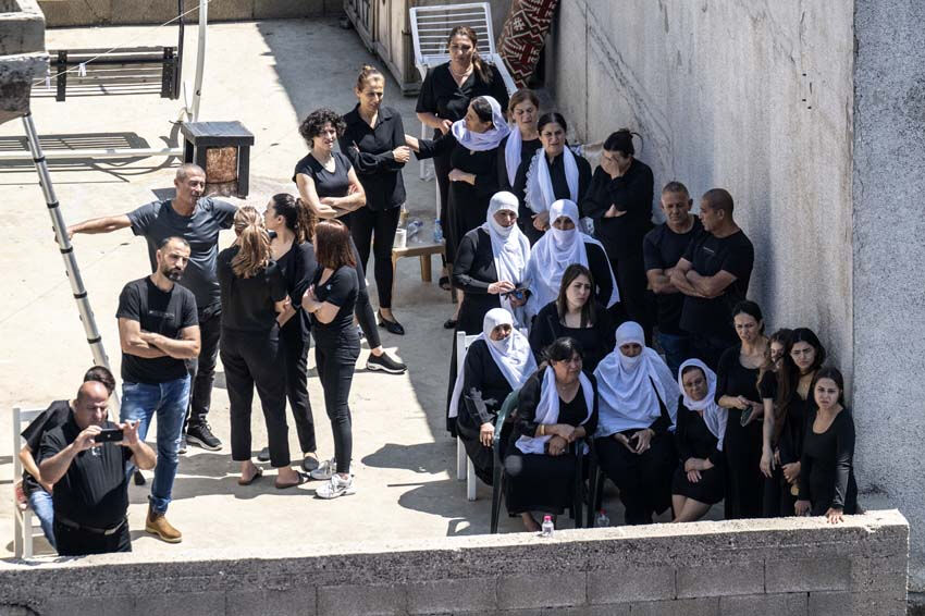 Binlerce kişi Mecdel Şems beldesindeki saldırıda ölenlere ağladı - 8. Resim